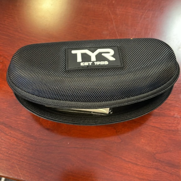 NWOT TYR Blue Polarized Sunglasses